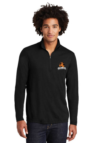 Sport-Tek PosiCharge Tri-Blend Wicking 1/4-Zip Pullover (Unisex)